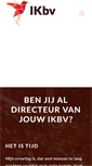 Mobile Screenshot of ikbv.nl