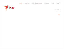 Tablet Screenshot of ikbv.nl